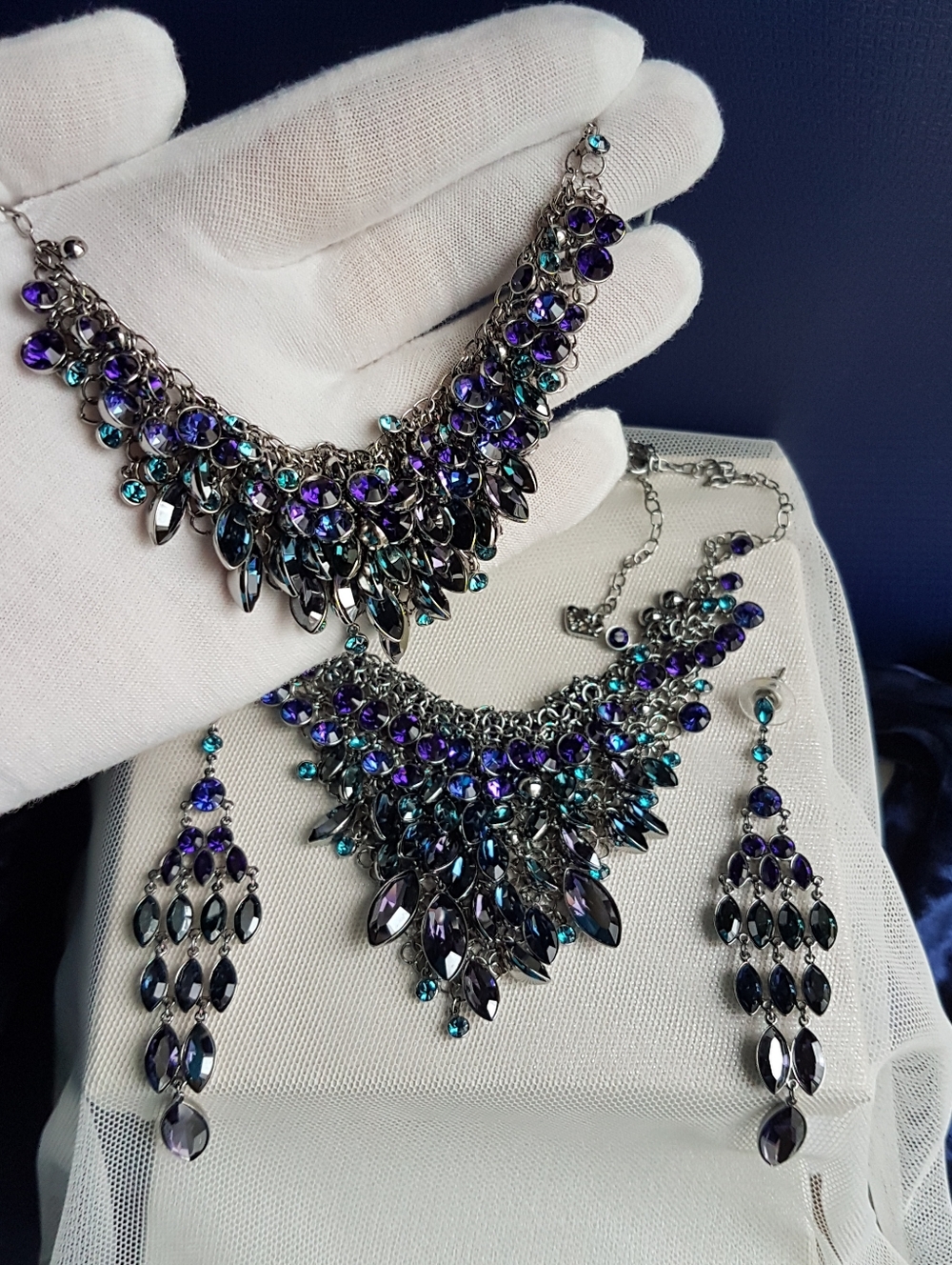AUTHENTIC Swarovski Panache Statement Bracelet Vintage RARE